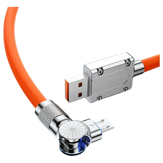 180° Rotating Elbow USB-A/USB-C Cable 1m – Angled comfort meets flexibility