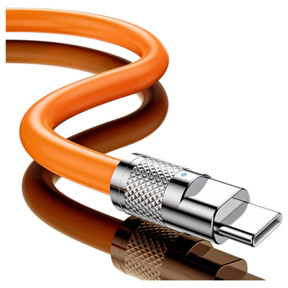 120W USB-C to USB-C Cable – Durable Liquid Silicone Build