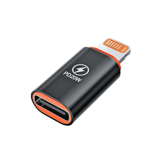 Adaptateur OTG avec USB-C femelle vers Lightning mâle