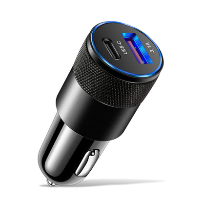 DTecH Cc-Pd1 15W 3,1 A Dual-Autoladegerät mit Typ-C- und USB-A-Anschlüssen