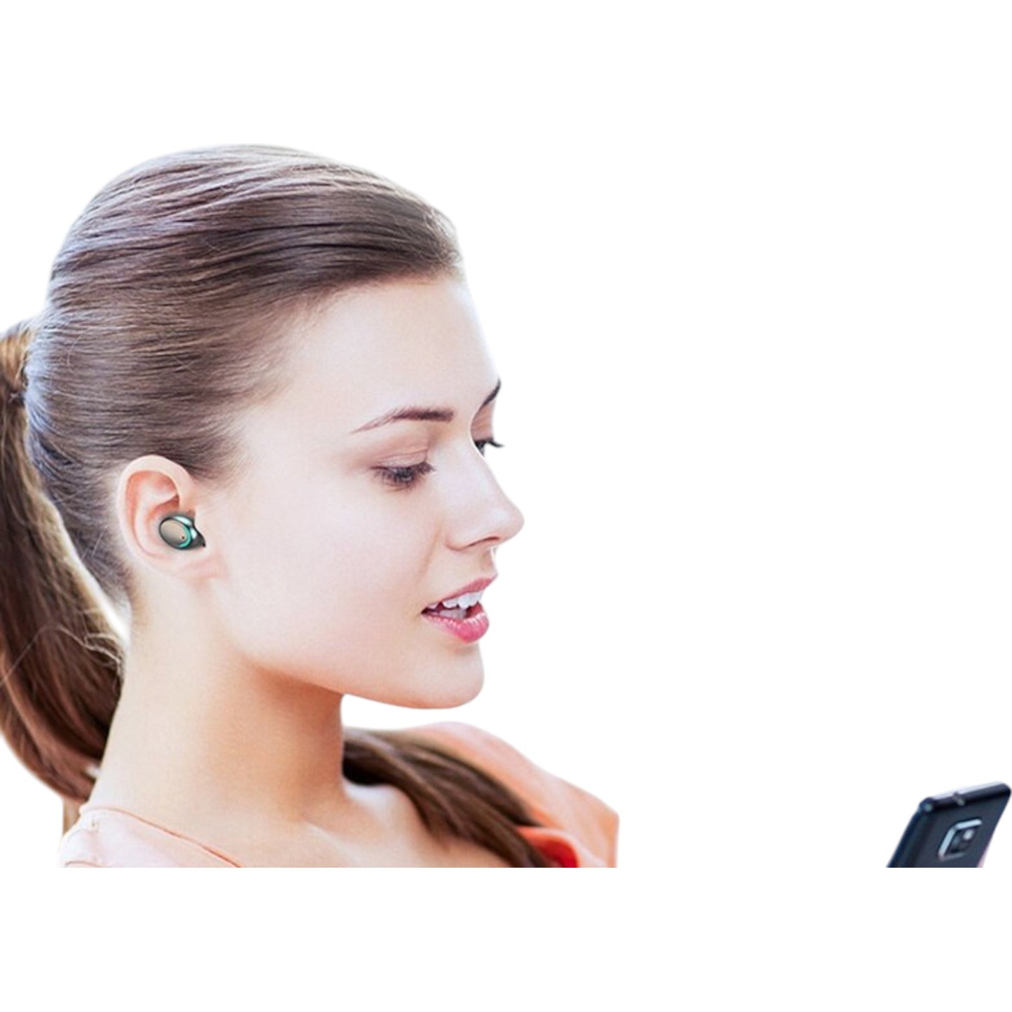 F9 Bluetooth 5.1 Wireless Earbuds with Powerbank Charging Case