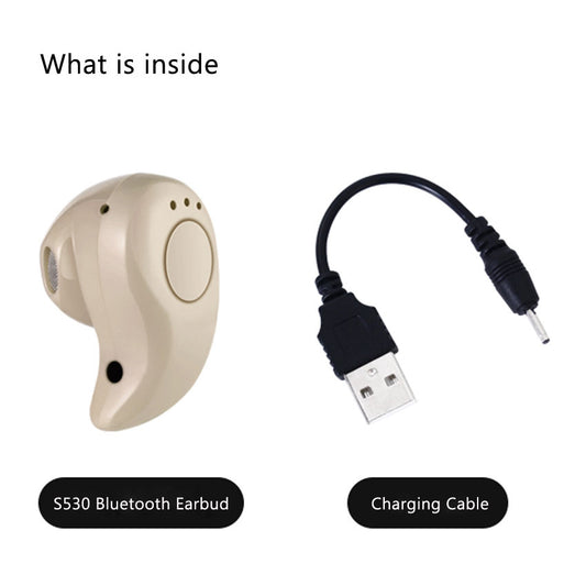 S530 True Wireless (TWS) Single Earbud – Compact sound in your ear
