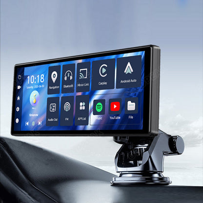 Suction Cup Car Mount with 17mm Ball Head: Stable & Adjustable
