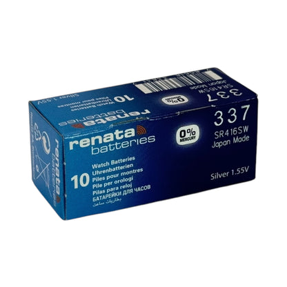 Renata 337 Silver Oxide Button Battery - 1Pcs