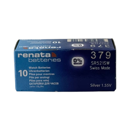 Renata 379 Silver Oxide Button Battery - 1Pcs