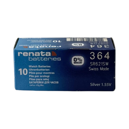 Renata 364 Silberoxid-Knopfzelle - 1 Stück