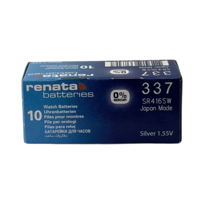 Renata 337 Silver Oxide Button Battery - 1Pcs