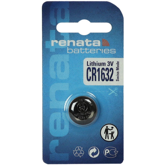 Pile bouton au lithium Renata CR1632 - 1 pièce