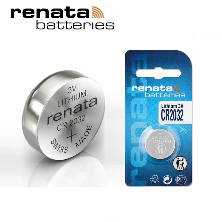 Renata CR2032 Lithium Button Battery - 1Pcs