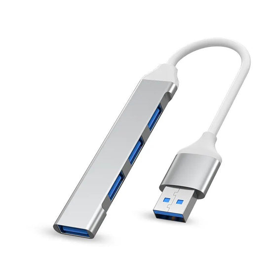 Hub USB 2.0 avec USB-A/USB-C vers USB-A - 4 appareils