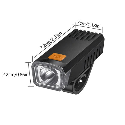 Feu avant LED pour vélo rechargeable et étanche M-5520