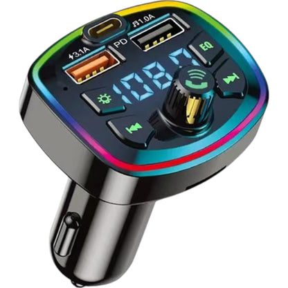 DTecH Q7 Transmetteur FM Bluetooth – Son intelligent et confort mains libres pour la route