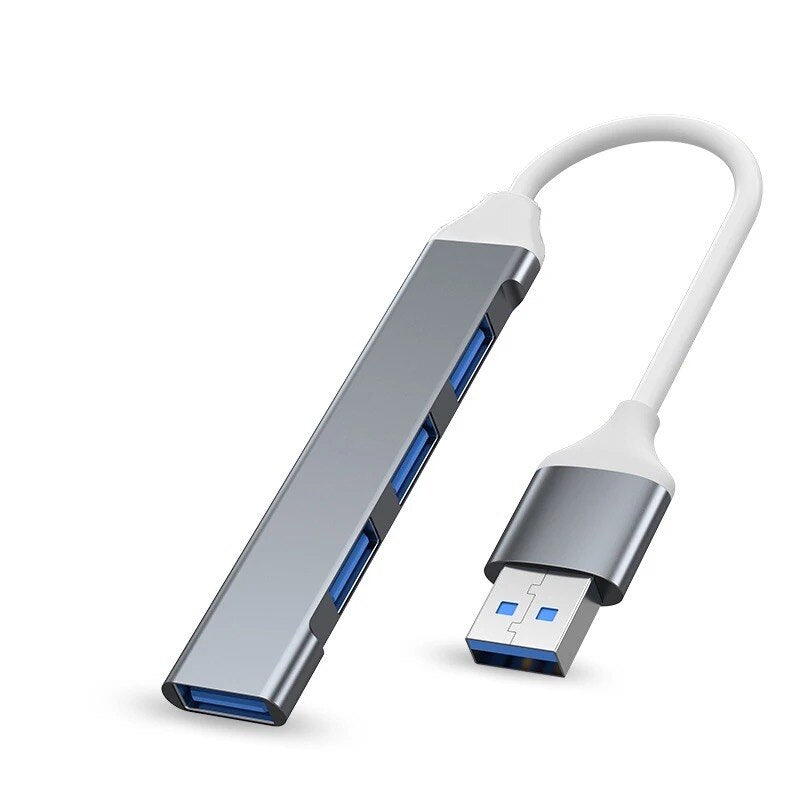 Hub USB 2.0 avec USB-A/USB-C vers USB-A - 4 appareils