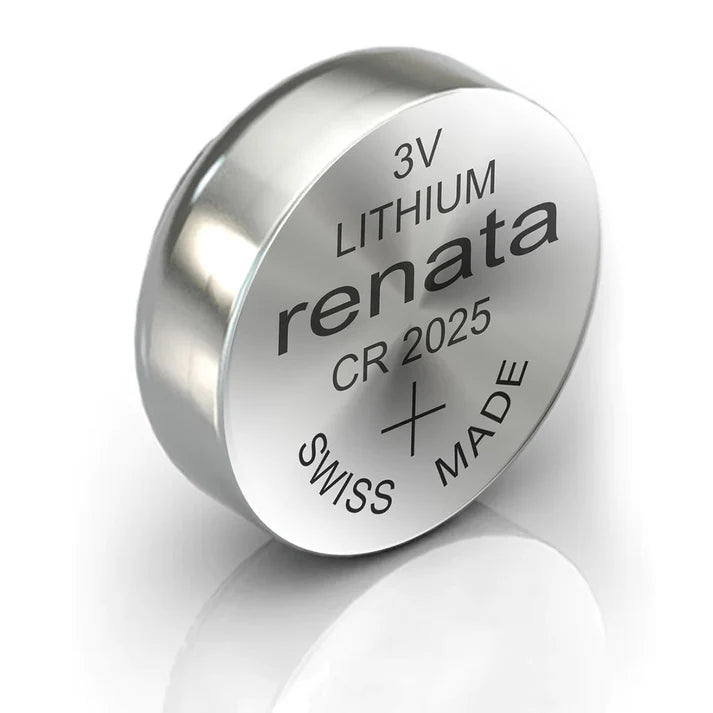 Pile bouton au lithium Renata CR2025 - 1 pièce