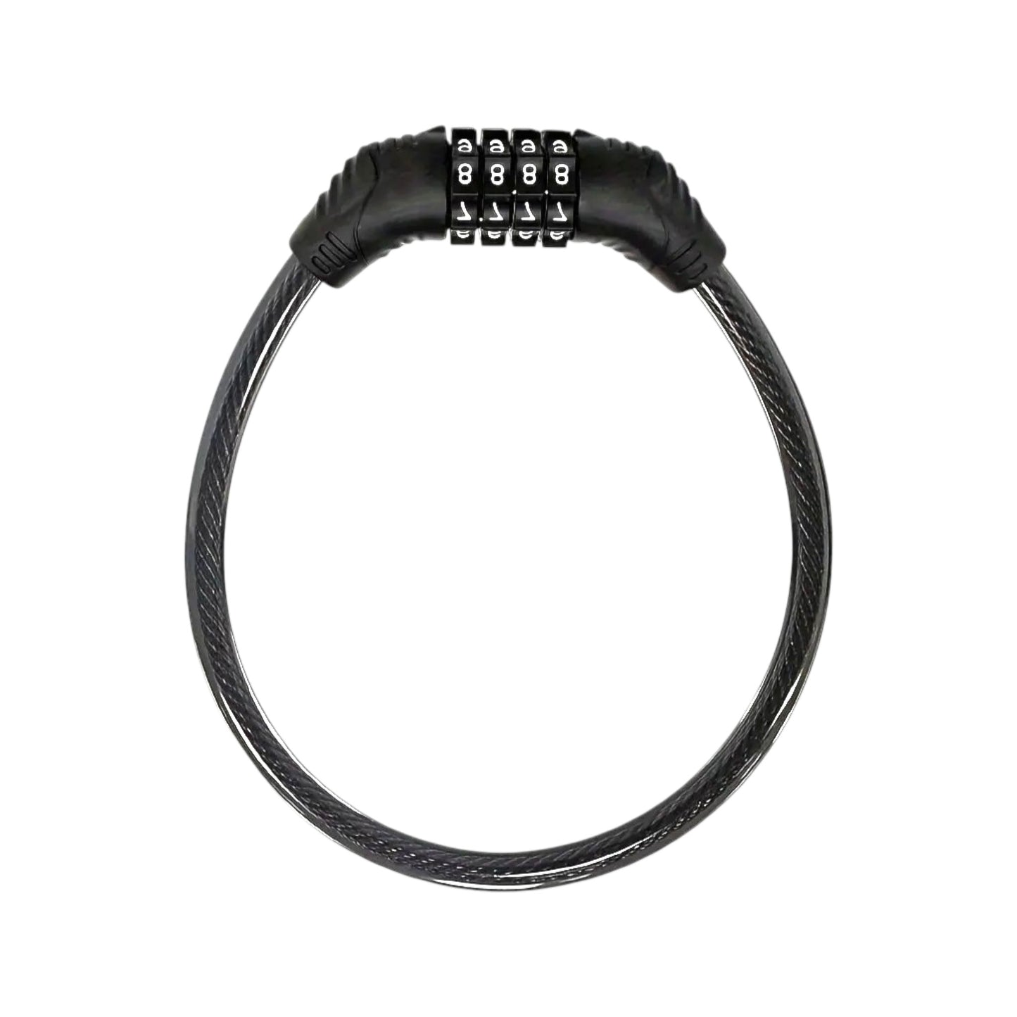 4-Digit Combination Steel Cable Bike Lock