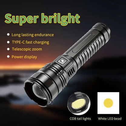 M80 Tactical Flashlight – Ultra-Bright LED for All Conditions