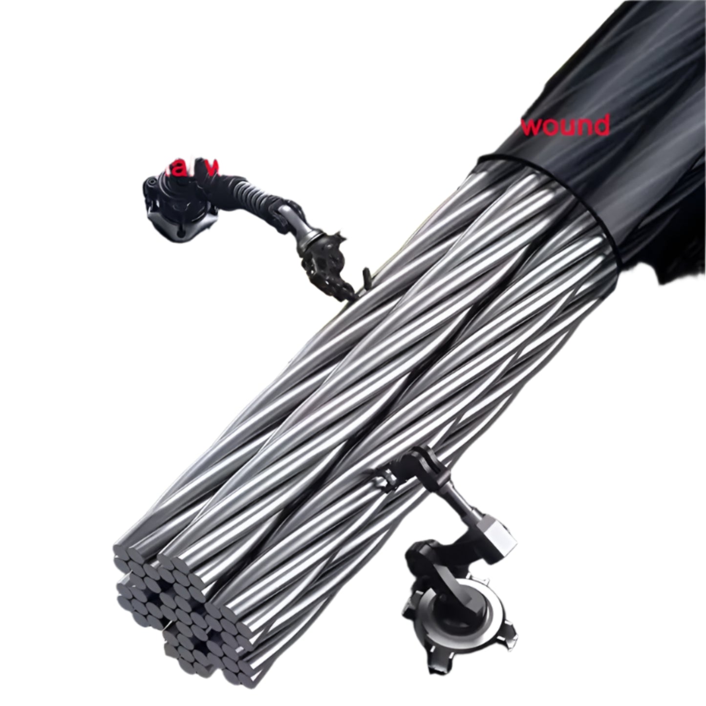 5-Digit Combination Steel Cable Bike Lock