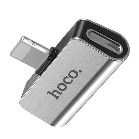 Adaptateur Lightning double LS24 avec prise en charge audio et de charge