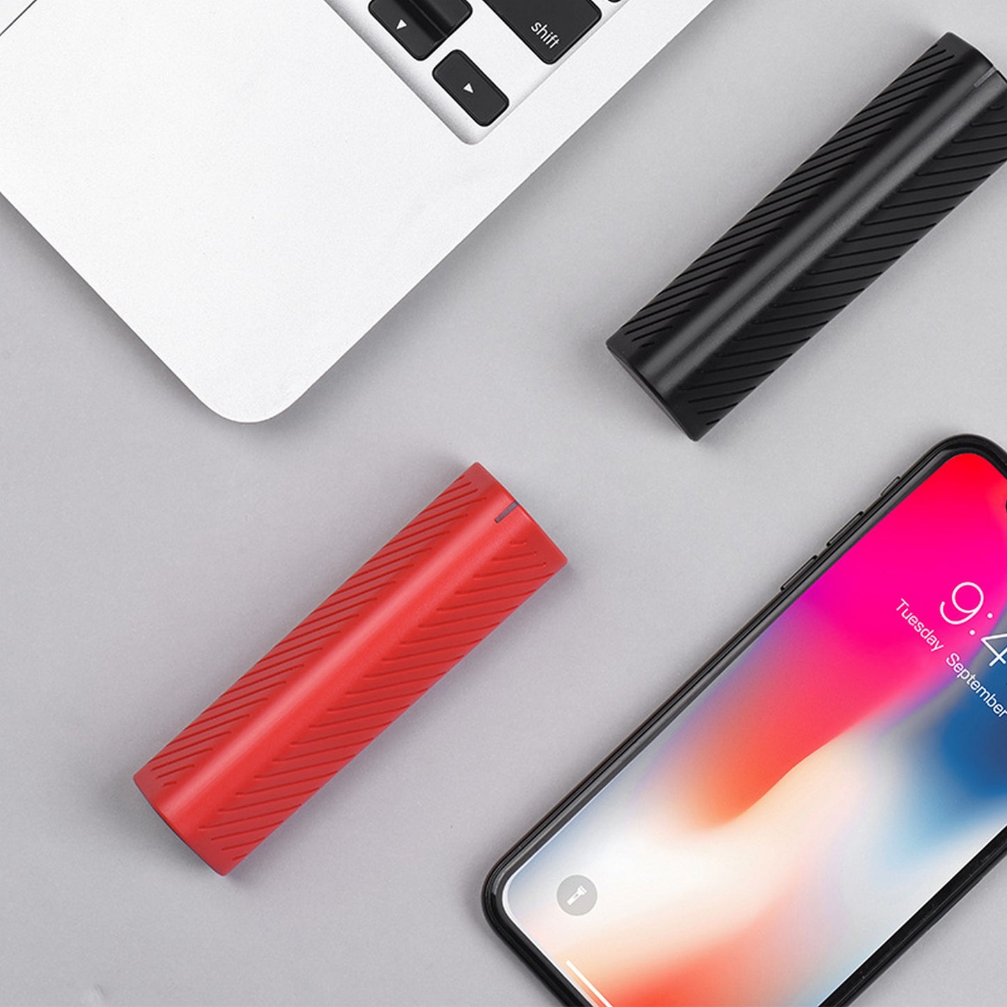 J23 2500mAh Power Bank with USB-A Output and LED Display