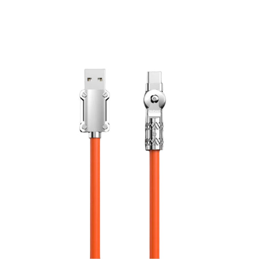 Câble USB-A/USB-C coudé rotatif à 180° 1 m