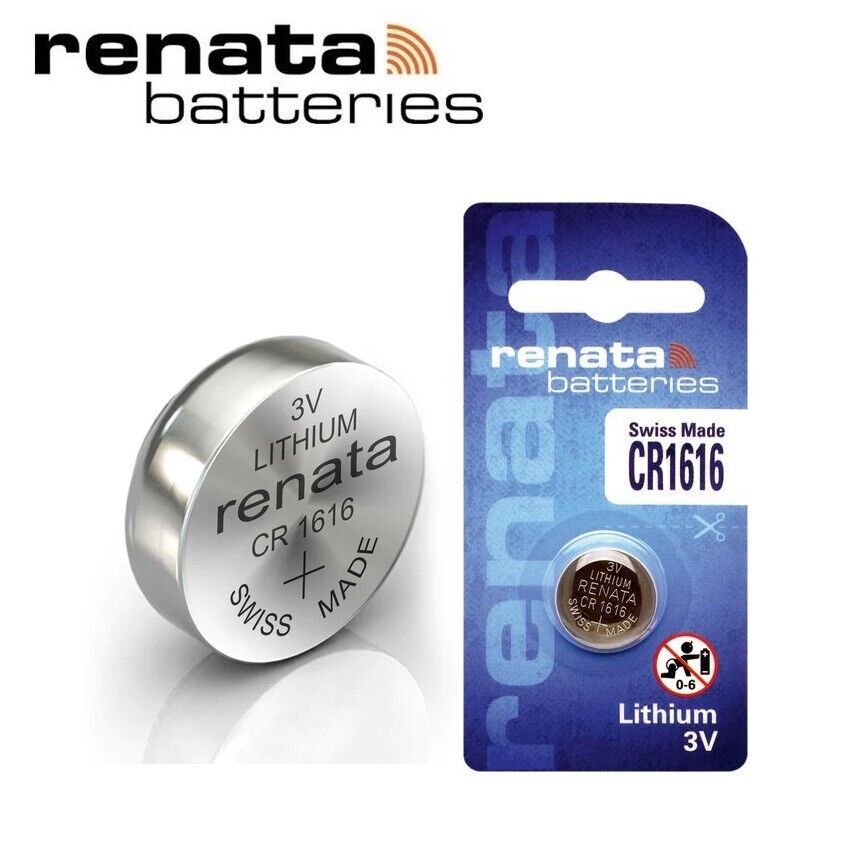 Pile bouton au lithium Renata CR1616 - 1 pièce